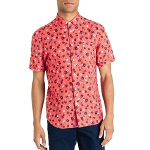 Good Man Brand Linen Floral Shirt